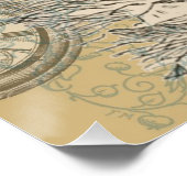 Alice in Wonderland Flamingo Classic Poster (Hoek)