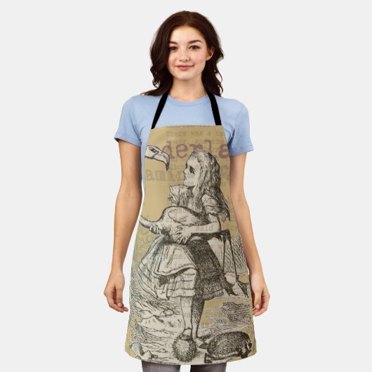 Alice in Wonderland Flamingo Classic Schort (Gedragen)