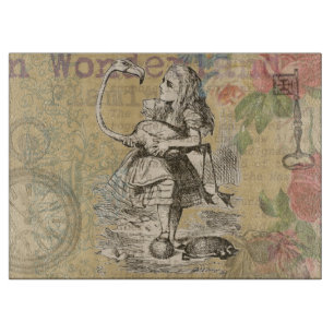Alice in Wonderland Flamingo Classic Snijplank