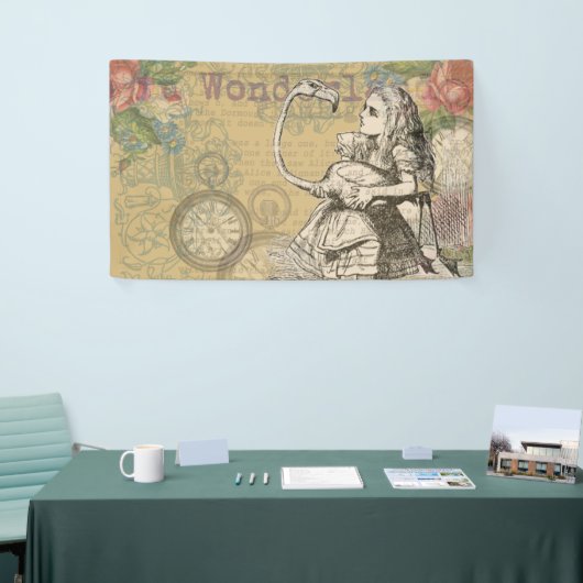 Alice in Wonderland Flamingo Classic Spandoek (Beurs)