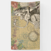 Alice in Wonderland Flamingo Classic Spandoek (Verticaal)