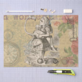 Alice in Wonderland Flamingo Classic Tissuepapier (Craft)