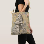 Alice in Wonderland Flamingo Classic Tote Bag (Dichtbij)