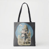 Alice in Wonderland Flamingo Croquet Tote Bag (Voorkant)