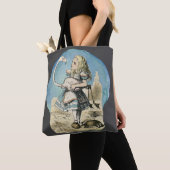 Alice in Wonderland Flamingo Croquet Tote Bag (Dichtbij)