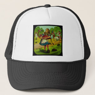 Alice in Wonderland Flamingo Croquet Trucker Pet
