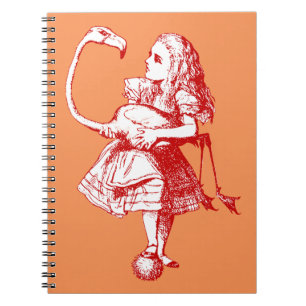 Alice in Wonderland Flamingo Notitieboek