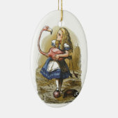 Alice in Wonderland Flamingo Ornament (Rechts)
