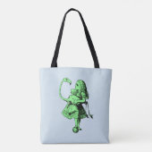 Alice in Wonderland & Flamingo Tote Bag (Achterkant)