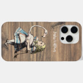 Alice in Wonderland Flamingo Uw Citaat of Naam Case-Mate iPhone Case (Achterkant (horizontaal))