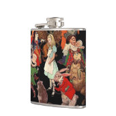 Alice in Wonderland Flask Heupfles (Links)