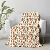 Alice in Wonderland Fleece Deken
