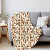 Alice in Wonderland Fleece Deken