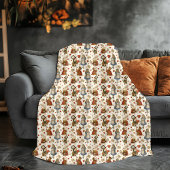 Alice in Wonderland Fleece Deken