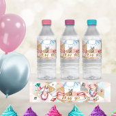 Alice in Wonderland Flessenlabel Waterfles Etiket