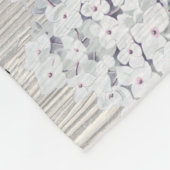 Alice in Wonderland Flowers Fleece Blanket Deken (Hoek)