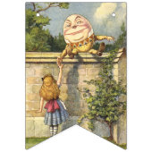 Alice in Wonderland FUN PARTY FLAGS Vlaggetjes (Eerste vlag)