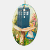 Alice in Wonderland Funny Call Box Ornament (Links)
