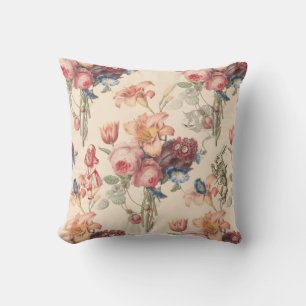 Alice in Wonderland  Garden Flowers Pillow Kussen