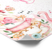 Alice in Wonderland, geboortedag, Drink Poster (Hoek)