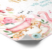 Alice in Wonderland, geboortedag Poster (Hoek)