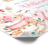 Alice in Wonderland, geboortedag Poster (Hoek)