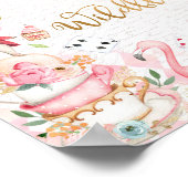 Alice in Wonderland, geboortedag Poster (Hoek)