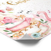 Alice in Wonderland, geboortedag Poster (Hoek)