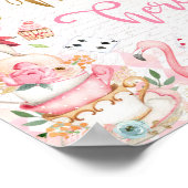 Alice in Wonderland, geboortedag Poster (Hoek)