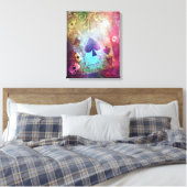  Alice in Wonderland Geïnspireerd Ace van Schoppen Canvas Afdruk (Insitu (Slaapkamer))