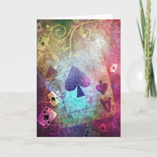  Alice in Wonderland Geïnspireerd Ace van Schoppen Kaart