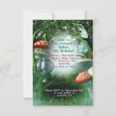 Alice in Wonderland Geïnspireerd op de dag van de  Kaart (Achterkant)