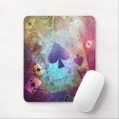  Alice in Wonderland Geïnspireerde tijd van schopp Muismat (Met muis)