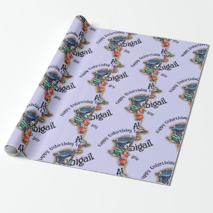 Alice in Wonderland Gekke Hoedenmaker Theekopjes A Cadeaupapier