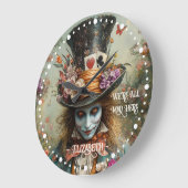 Alice in Wonderland Gekke Hoedenmaker Theepartij Grote Klok (Hoek)