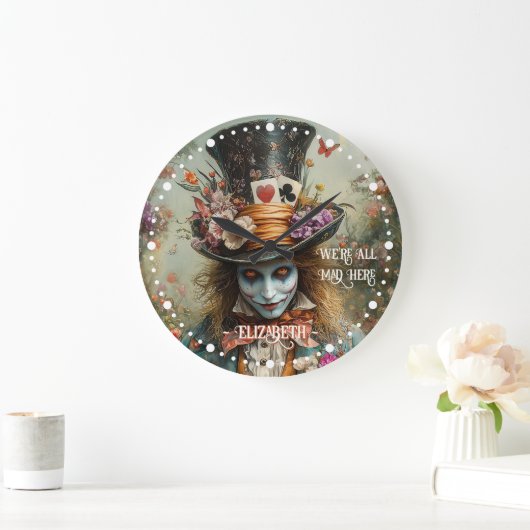 Alice in Wonderland Gekke Hoedenmaker Theepartij Grote Klok (Huis)