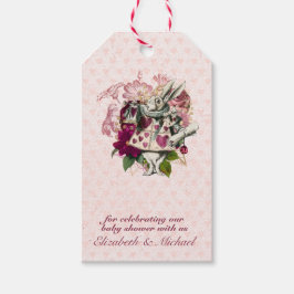 Alice in Wonderland Gekke Hoedenmakers Theepartij  Cadeaulabel