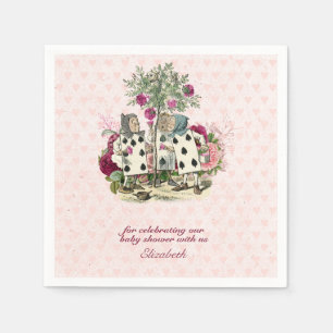 Alice in Wonderland Gekke Hoedenmakers Theepartij  Servet