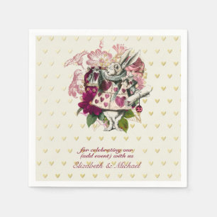 Alice in Wonderland Gekke Hoeders Theepartij Custo Servet