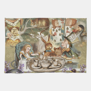 Alice in Wonderland Gekke Theepartij Theedoek