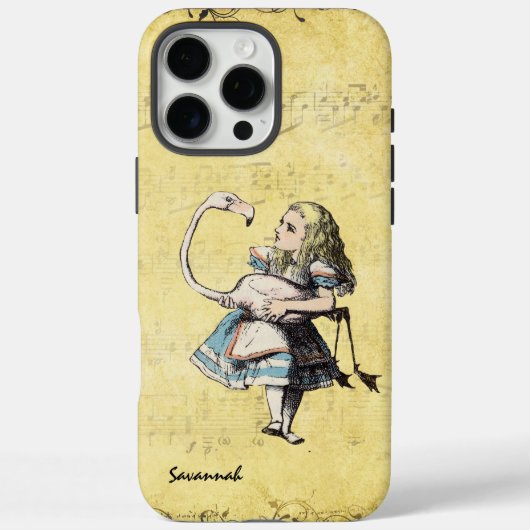 Alice in Wonderland Gellow Case-Mate iPhone Case (Achterkant)