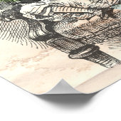 Alice in Wonderland "Geloof" Poster (Hoek)