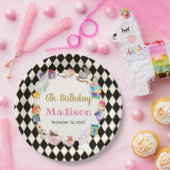 Alice in Wonderland gepersonaliseerd papier Bord (Feest)