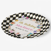 Alice in Wonderland gepersonaliseerd papier Bord (Gekanteld)