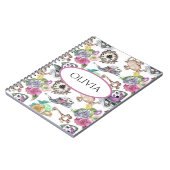 Alice in Wonderland Gepersonaliseerde Gepersonalis Notitieboek (Linkerzijde)