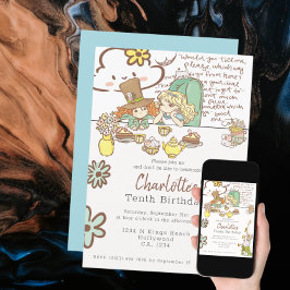 Alice in Wonderland - Gepersonaliseerde Partij Kaart