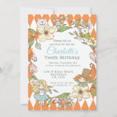 Alice in Wonderland - Gepersonaliseerde Partij Kaart (Voorkant)