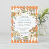 Alice in Wonderland - Gepersonaliseerde Partij Kaart (Staand voorkant)