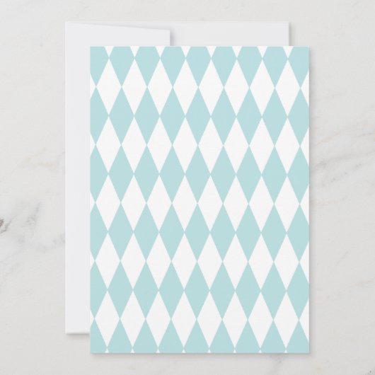 Alice in Wonderland - Gepersonaliseerde Partij Kaart (Achterkant)