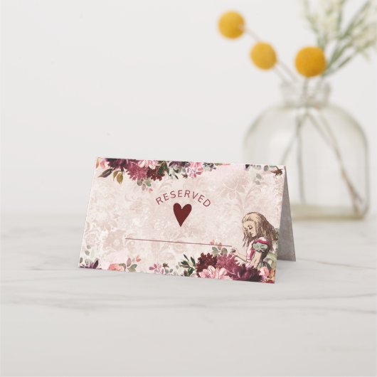 Alice in Wonderland Gereserveerde Zitplaatsen Brui Plaatskaartje (Voorkant)